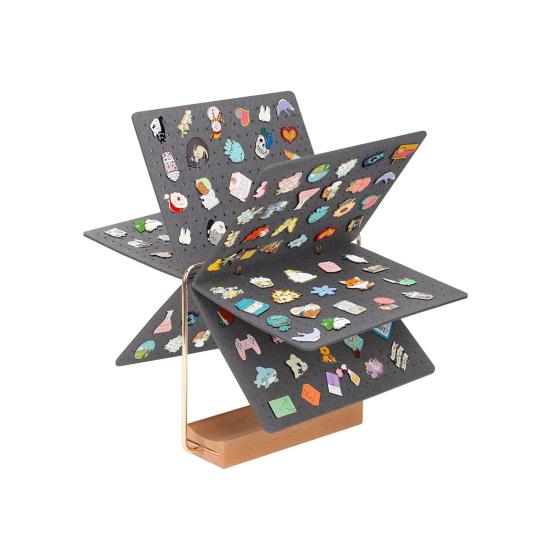 Pin Organizer Collection Brooch Pin Holder Display Storage Calendar 6 Pages