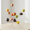 Exploding Fruit Bowl Creative Metal Fruits Stand Art 360° Floating Fruit Display For Kitchen Festival Party Desk Ornaments Decor