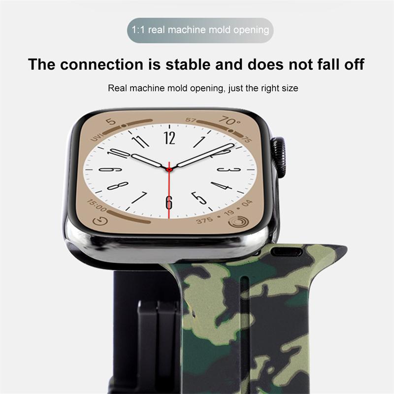 Силиконовый ремешок для Apple Watch, магнитный спортивный браслет, ремешок для часов для IWatch Series 1 2 3 5 6 Se 7 8 Ultra38mm 40mm 41mm 42mm 44mm 45mm 49mm