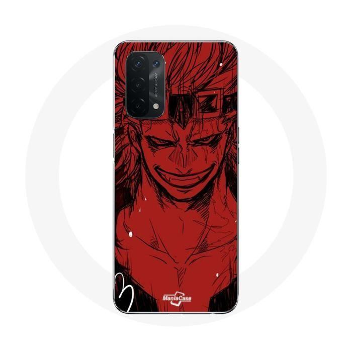 Чехол для Oppo A74 5G - MANIACASE - Ребенок One Piece - Гибкий - Красный - Защита и украшение