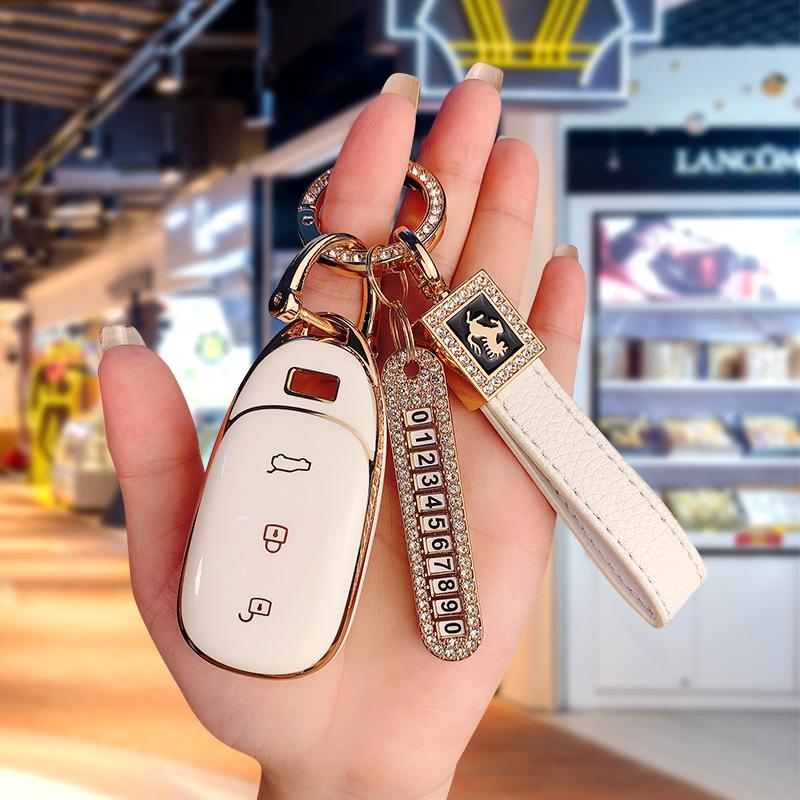 Applicable Ideal Key Case L7 MAX Remote Set: Includes Leather Strap, Buckle Pendant, L8 Protective Shell, L9 TPU Shell Buckle.