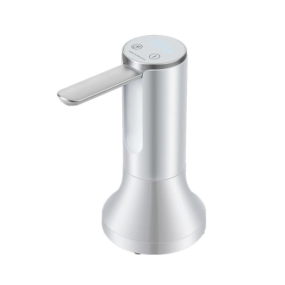 Диспенсер для воды со светодиодным дисплеем, сенсорная кнопка, 3 количественные настройки, насос для питьевой воды, зарядка типа C, складной диспенсер для воды