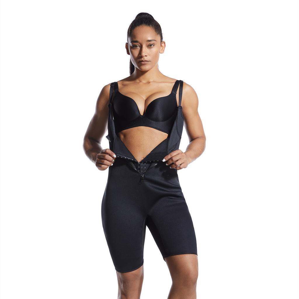 Костюм для пота в сауне, неопреновый формирователь пота, женский корсет для похудения и сжигания жира, формирователь тела для похудения