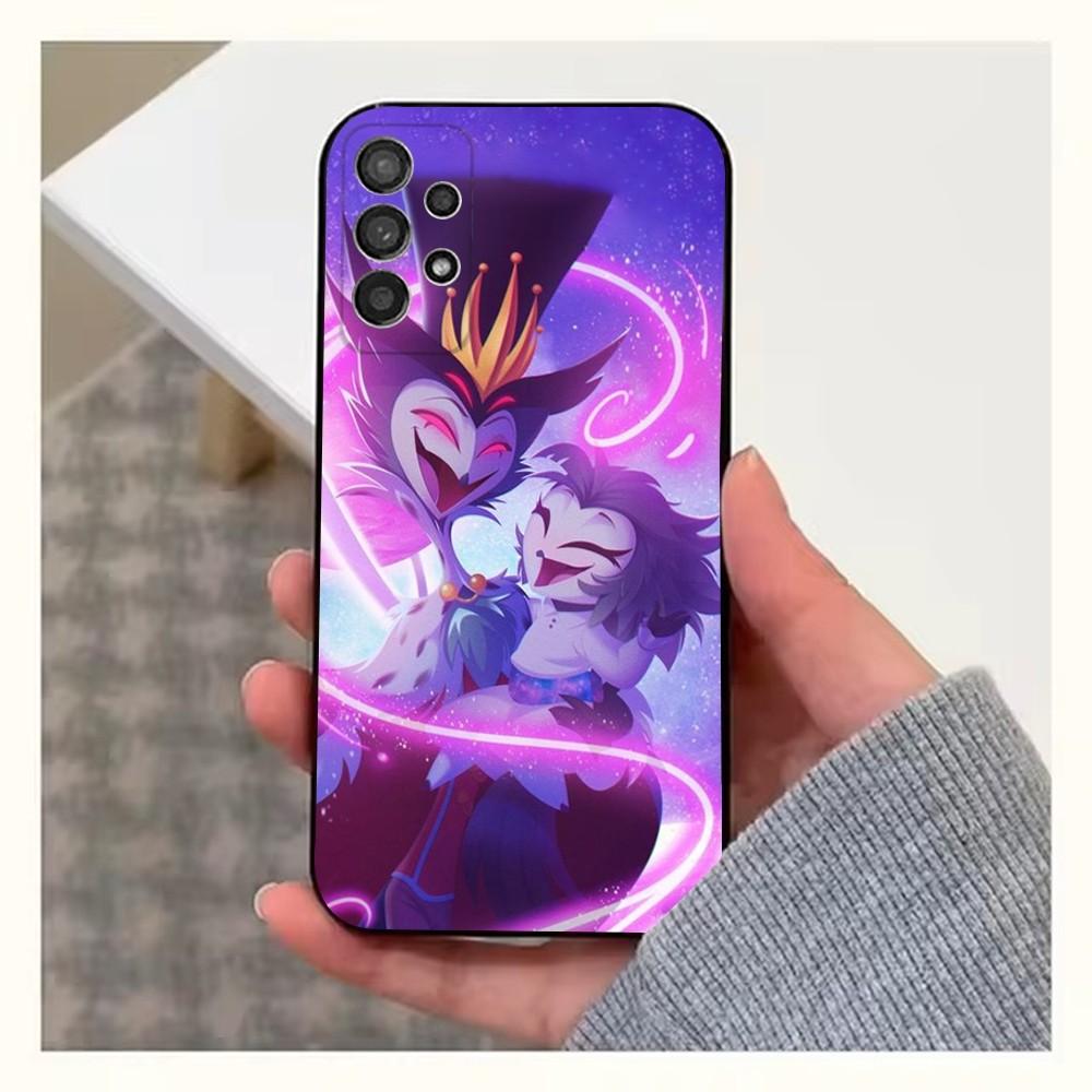 Чехол для телефона с аниме H-Helluva B-Boss для Samsung S25, S24, S23, S22, S20, S21, S10, Ultra, Plus, Lite, FE, Мягкий силиконовый черный чехол