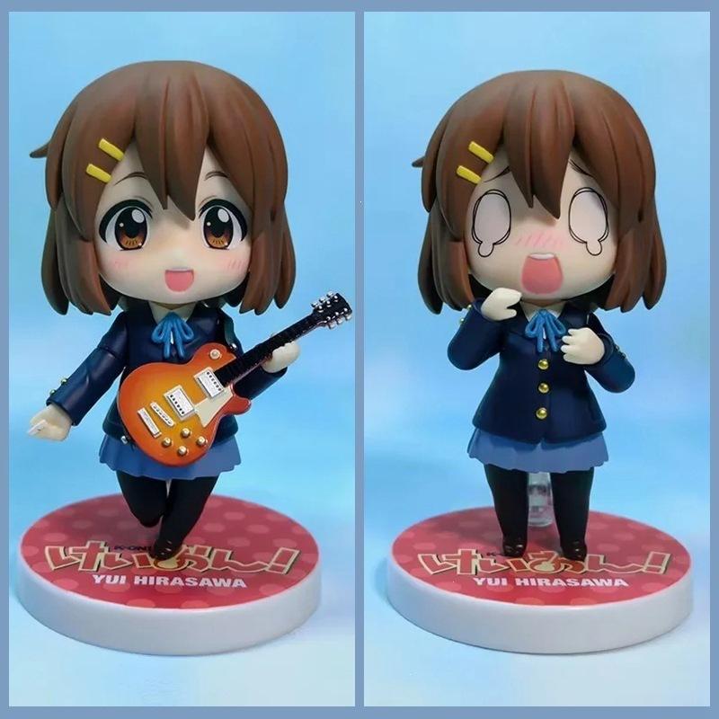 Аниме Фигурка Nendoroid 2900 Юи Хирасава K-On! Версия Q Сменное Лицо Подвижная В Коробке Коллекционная Для Коллекционеров Аниме