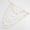 Exaggerated Multilayer Pearl Necklace Bohemian Style Women's Clavicle Chain  Party Accessories