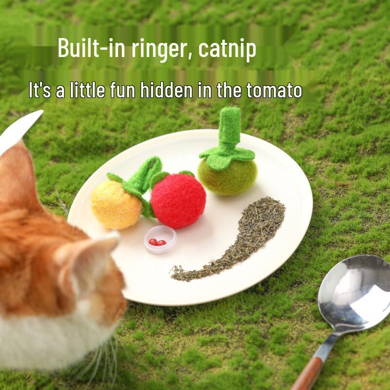 Catnip Teaser Toy with Bell