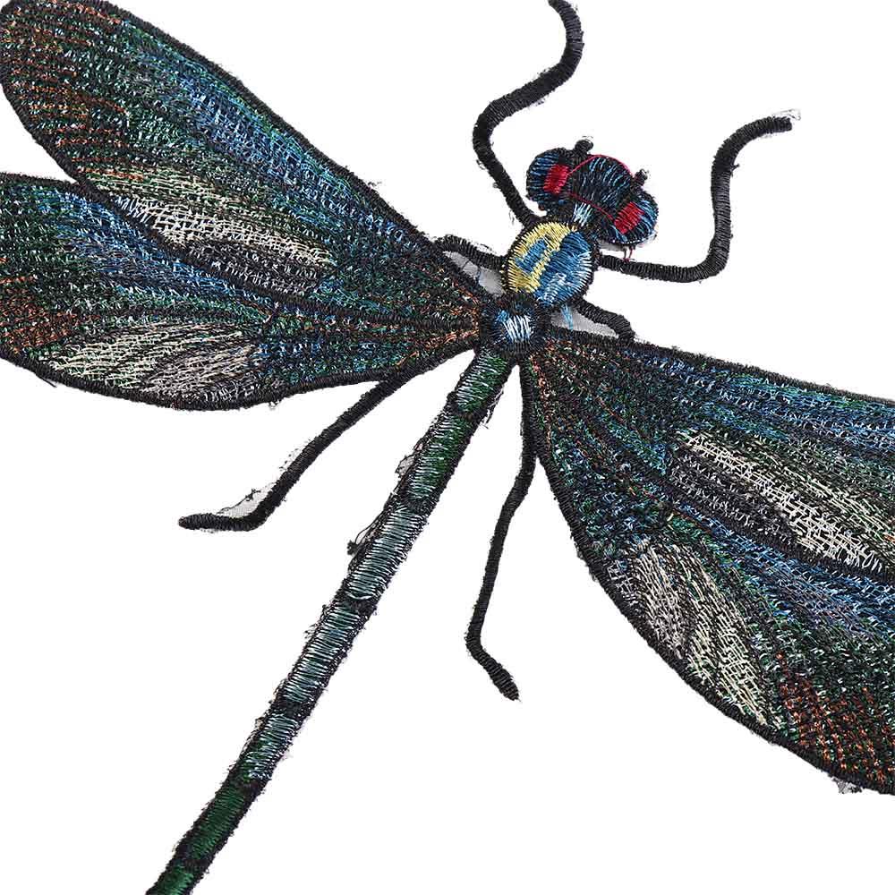 Big Dragonfly DIY Crafts Iron On Patches Embroidery Applique Clothes Patch