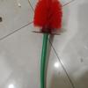 Cherry Long-Handle Soft Bristle Toilet Brush Set