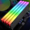 5V 3PIN ARGB Охладитель оперативной памяти DDR Aura Sync Алюминиевый сплав для DDR2 DDR3 DDR4 DDR5 Настольного ПК
