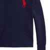 Polo Ralph Lauren Вышитое худи с длинным рукавом Детские худи Синий 323979316-005