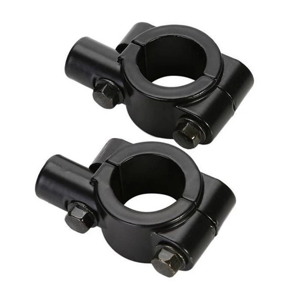 Holder Mirror Mount Clamp Rear View Mirror Holder Mount Brackets Clamps Motorcycle Mirror Mount
