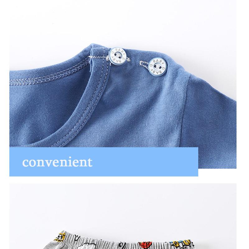 2025 Новый детский костюм с короткими рукавами, летняя одежда из хлопка для девочек, футболка для мальчиков, детская одежда в корейском стиле