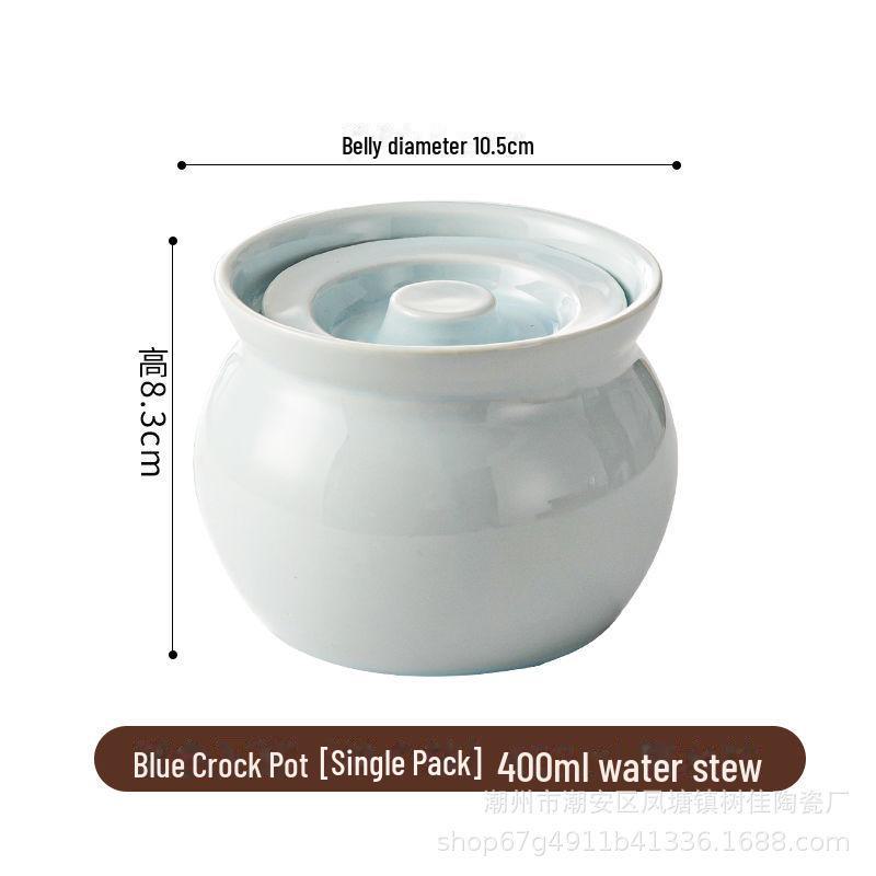 Керамический глиняный горшок из Наньчана: Водонепроницаемая кастрюля с крышкой для тушения и супа, риса, молочного чая и жареных блюд