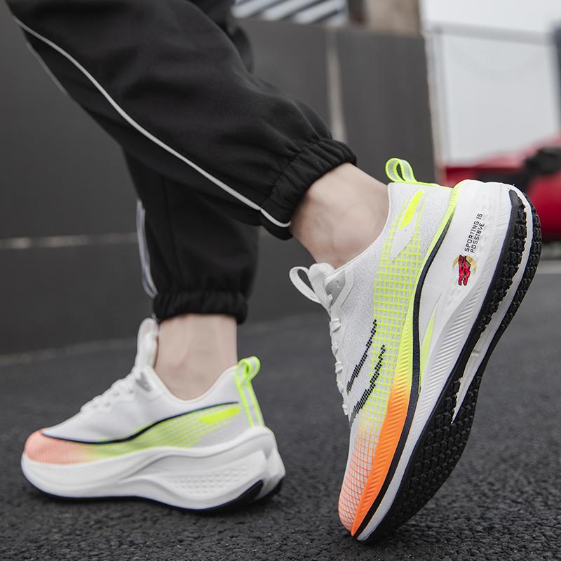 Новая летняя дышащая сетчатая обувь, верх из летящей сетки, повседневная, на все случаи жизни, молодежная, для бега, студенческая, спортивная обувь, мужская