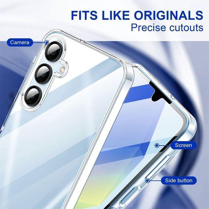 Coque de Protection - BOOLING - pour Samsung Galaxy S25 FE - Antichoc - Transparent - Intégrale Souple et Rigide