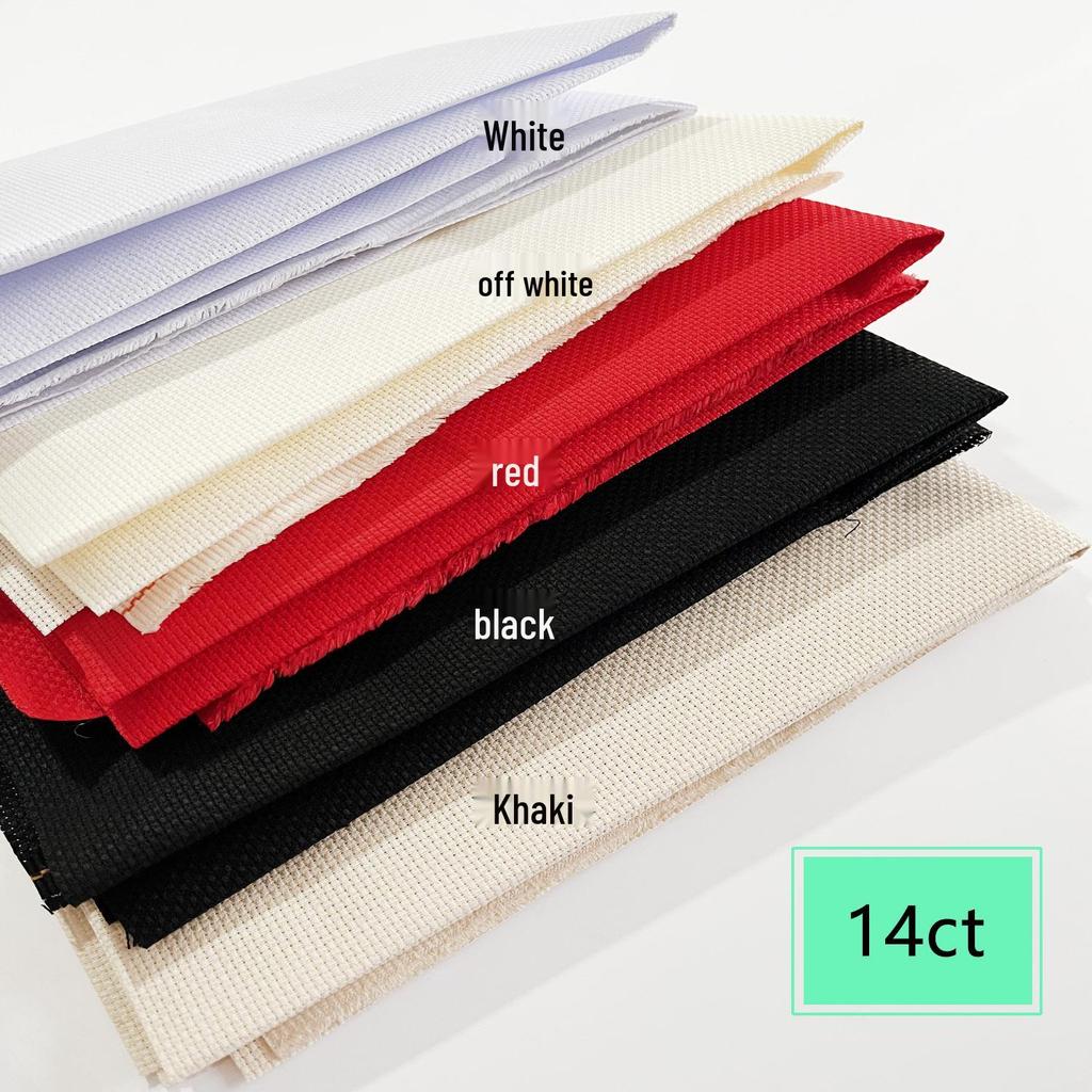 Мона Лиза 14CT Аида Набор для вышивания крестом: Подходящая для начинающих, утолщенная ткань для вышивания, полуфабрикат для самостоятельной сборки