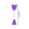 Silicone Facial Cleansing Brush Spatula 2-in-1 Blackhead Removal Deep Cleaning Exfoliator Scrub for Pore Facial Skin Care