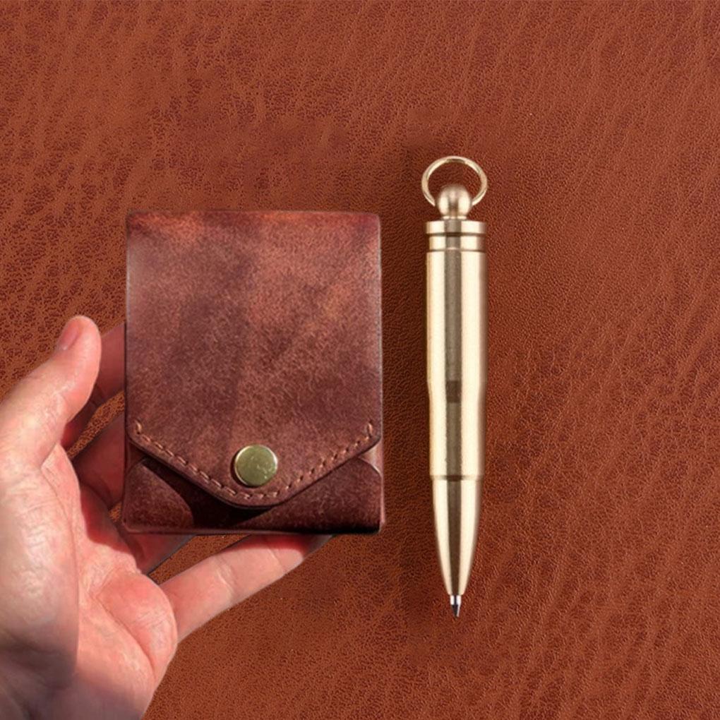 Тонкий кошелек с отделением для ручки, вместительный держатель для карт, кожаный держатель для карт ручной работы, кошельки для мужчин, Великобритания