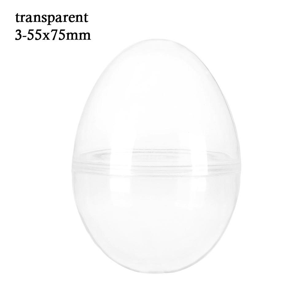 Toys Accessories Add Treats Decoration Easter Decor Party Decor Plastic Fillable Egg Easter Eggs