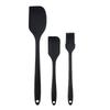 3Pcs/Set Silicone Spatula Set Cake Cream Scraper Oil Brush Non-stick Spatula Jam Spreads Kitchen DIY Cake Baking Tools