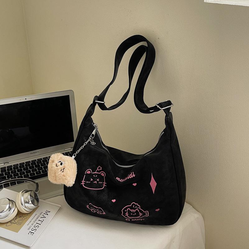 Сумка большой вместимости женская летняя новая модная нишевая на плечо кроссбоди текстурная сумка-пельмень для поездок на работу