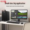 Lenovo KaiTian M90h G1t Commercial Desktop PC with 23.8-inch Monitor (CN version)