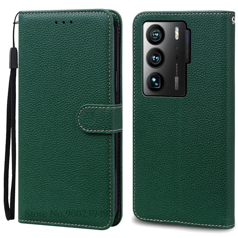 Для ZTE Axon 40 Ultra Чехол-кошелек Флип Кожаный Чехол Для ZTE Axon 40 Ultra Чехол Силиконовый Чехол-Книга Coque Fundas