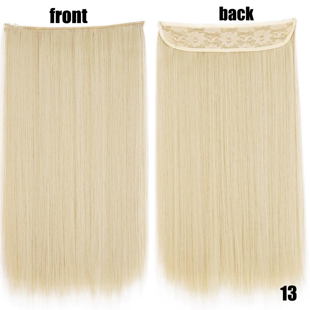 XINRAN 22-дюймовые модные женские волосы для наращивания, устойчивые к высоким температурам, синтетические волны, длинные волосы без клипс, невидимый парик для лески