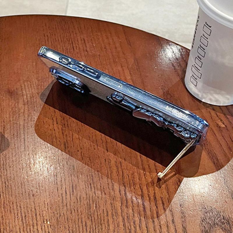 Для Motorola Moto G84 5G тонкий чехол милый кролик противоударный чехол для телефона с подставкой