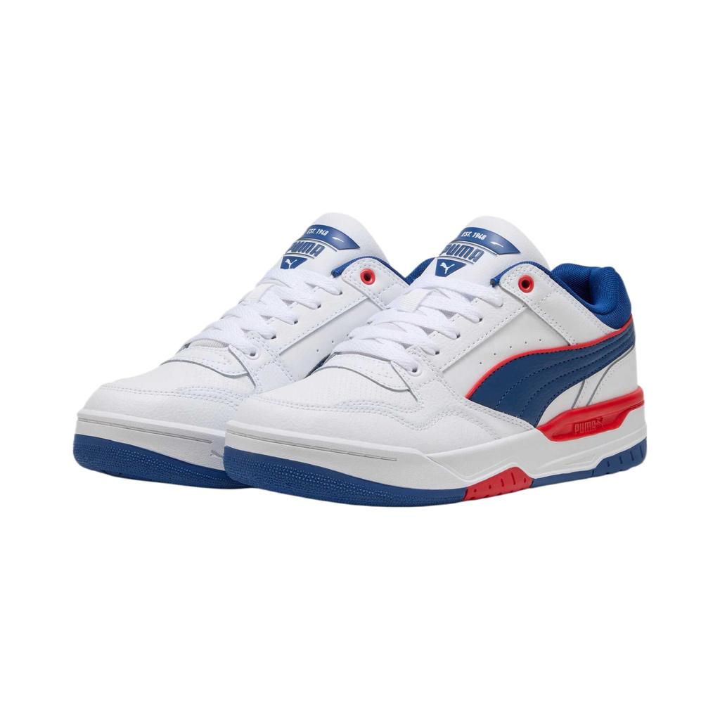 Puma Кроссовки Rebound Retro На все времена Красные Clyde Королевский Белый Унисекс 400197-05