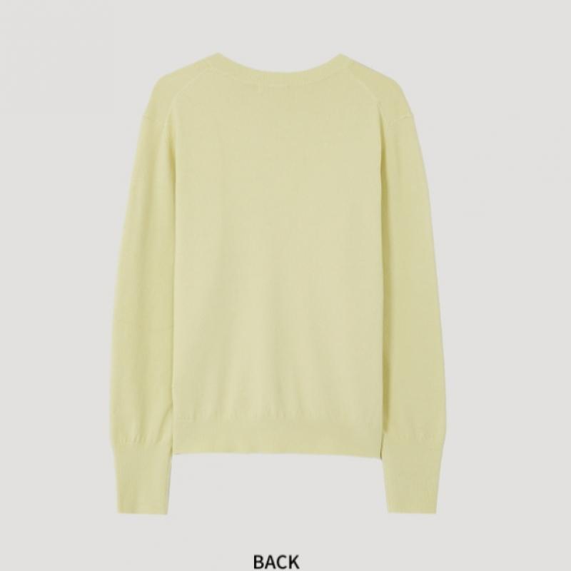  She S miss базовый трикотажный свитер с V-образным вырезом SSkpop12050 Ln