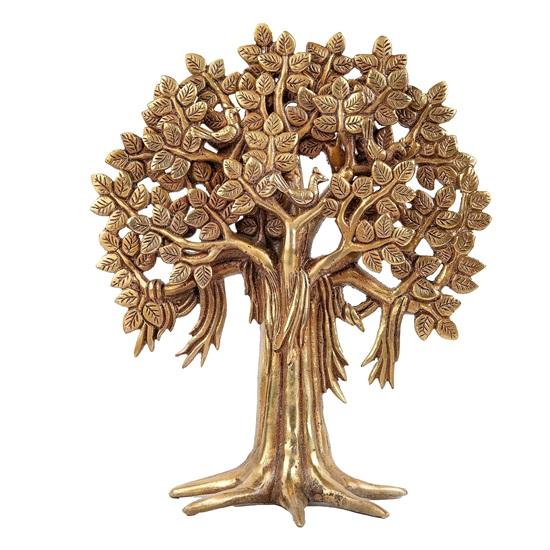Чистая латунь Калпаврикша Дерево Выставочный образец Деревья Жизни Домашний Декор Подарок на Удачу Васту и Фэншуй Лучшее украшение для гостиной и стола