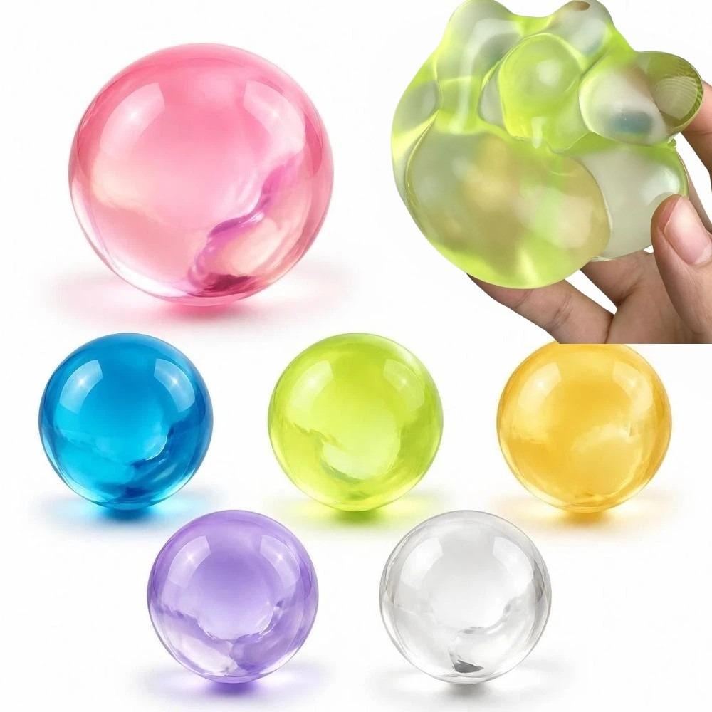 Soft Squeeze Sensory Fidget Ball Petrolatum Material Slow Rebound Pinch Toy For Kids Adults