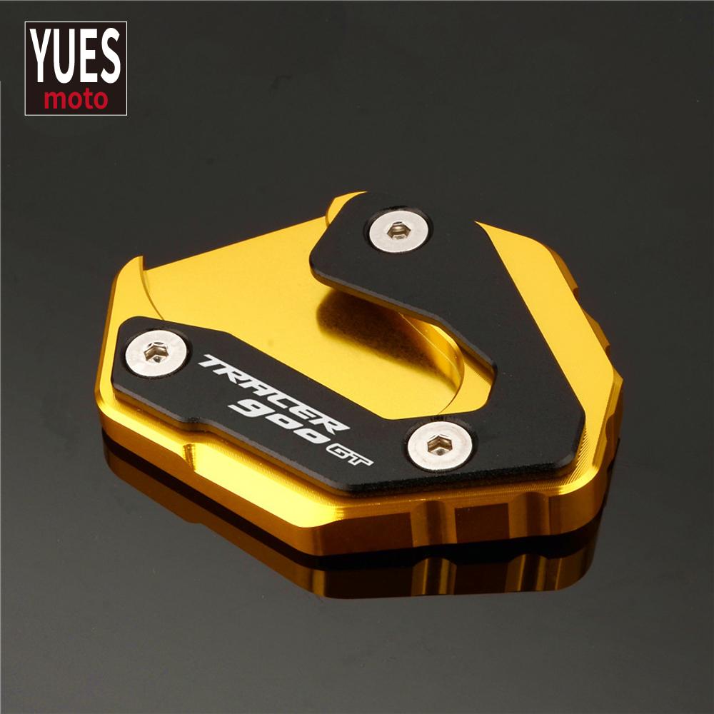 Motorcycle Accessories Kickstand Plate Side Stand Pad Enlarger For YAMAHA TRACER 900 Gt Tracer 900Gt