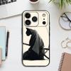 Warrior Cat Silicone Soft Phone Case For IPhone17 16 15 14 13 12 11 Pro Max Plus X XR SE Cover