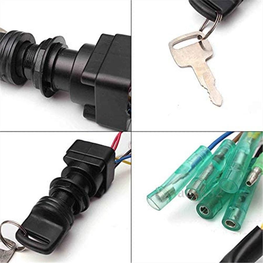 Для лодочного подвесного мотора Yamaha Контроль Зажигание Главный выключатель ключа 703-82510-43-00