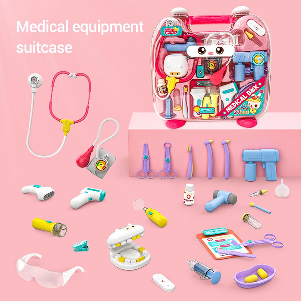Doctor Kit For Kids Pretend Doctor Playset Simulation Medical Kit Learning Educational Toys Gifts For Girls Boys