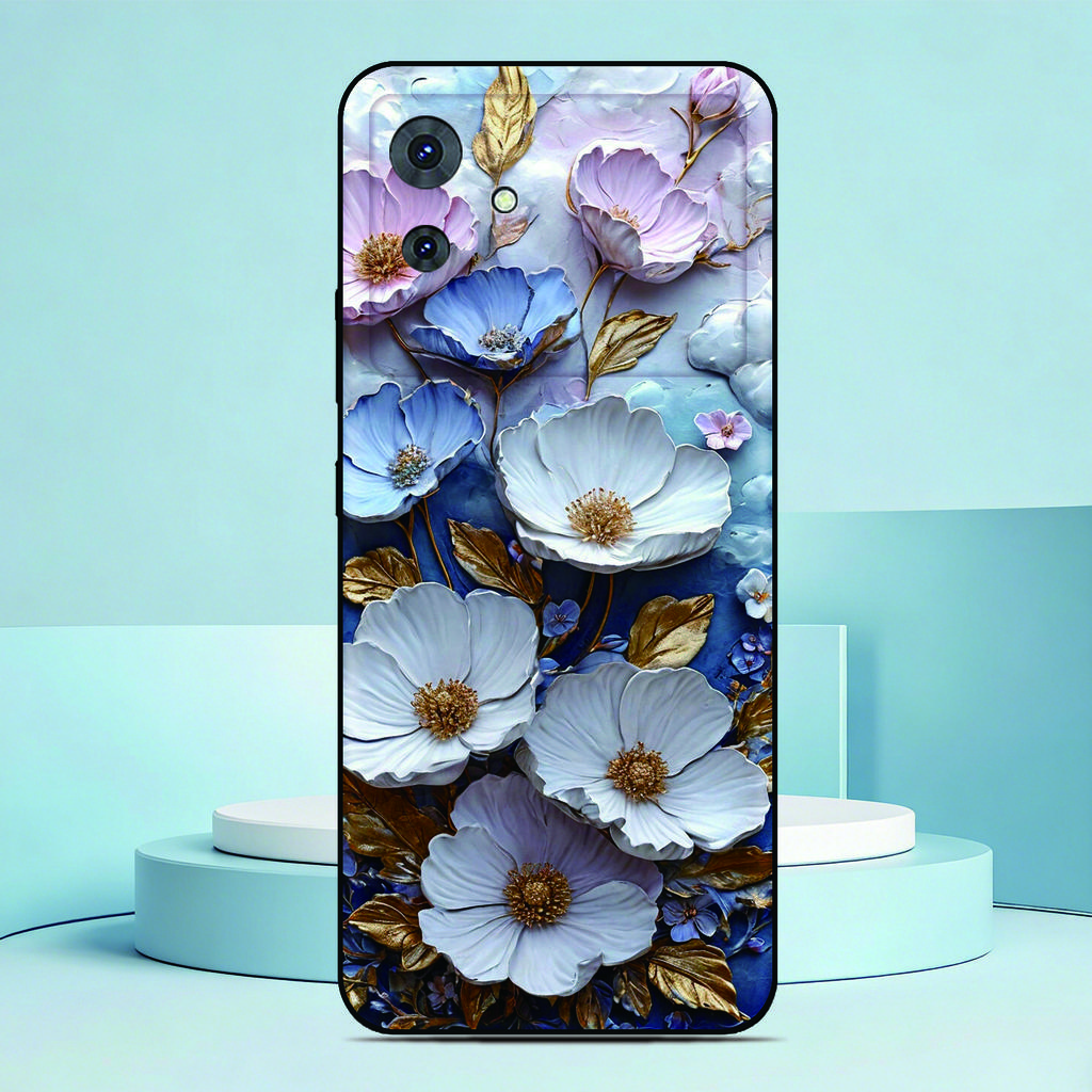 Painting Flower Floral Phone Case For Cubot A40 X100 A20 A10 Max 5 3 P80 P50 X70 X50 Note 60 50 21 J7 Power Custom Back Cover