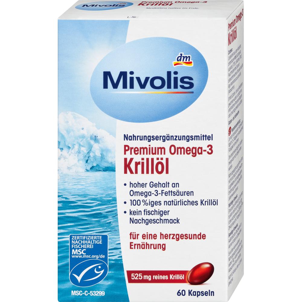 DM Mibolis Premium Omega-3 Krill Oil Capsule 60St