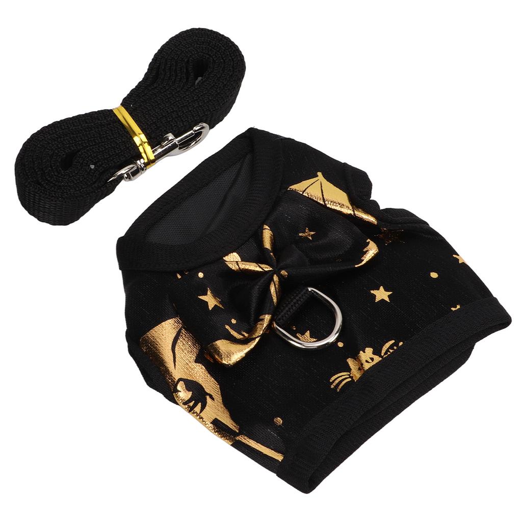 Rabbit Harness Leash Adjustable Soft Nylon Bunny Vest for Rabbit Ferret Bunny Kitten Guinea PigS