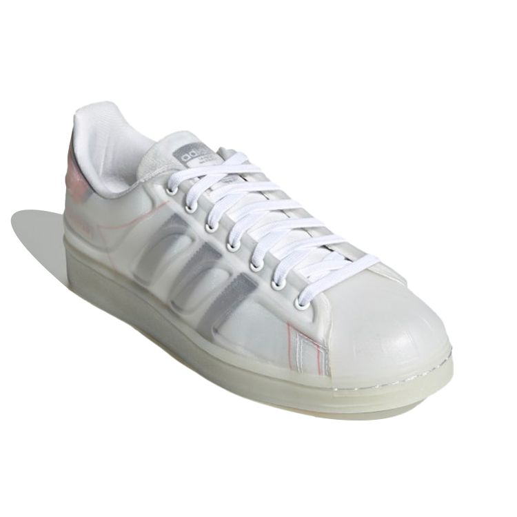 Adidas Superstar Futureshell White Semi Solar Red Men Sneakers Cloud-White Core-Black FX5553