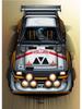 Плакат с гоночным автомобилем Group B Rally Legends Peugeot 205 T16, холст, картина, настенная картина для гостиной, украшение дома