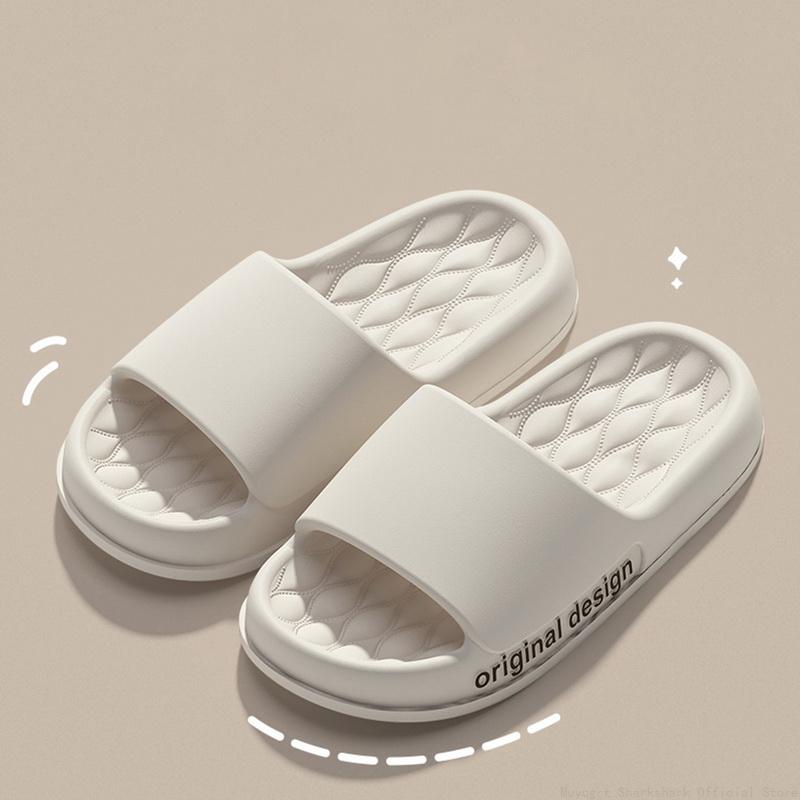 2023 Trend New Summer Men Slippers Eva Soft Bottom Cloud Slides Light Beach Shoes Male Indoor Outdoor Sandals Thick Sole Slides