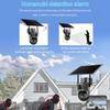 4K 8MP WIFI Солнечная уличная камера с двумя объективами PTZ HD с искусственным интеллектом Автоматическое отслеживание Безопасность CCTV Встроенный аккумулятор Беспроводное наблюдение
