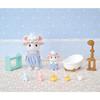 Sylvanian Families Set Time ST Mark Сертификация для детей от 3 лет и старше Игрушечный кукольный домик Sylvanian Families EPOCH Кукла/Мебель [Набор для ванной] DF-26