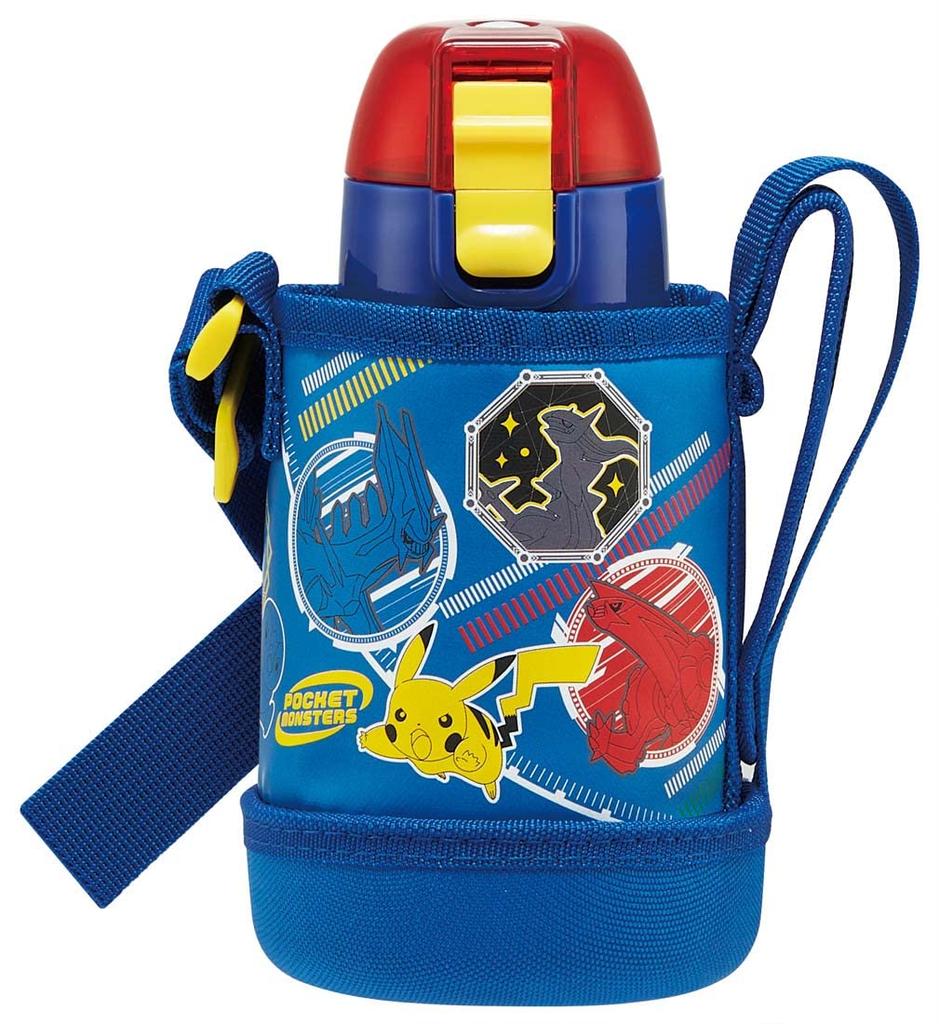 Skater Бутылка для воды 400 мл из нержавеющей стали Pokemon Kids с крышкой KSTCH4-A