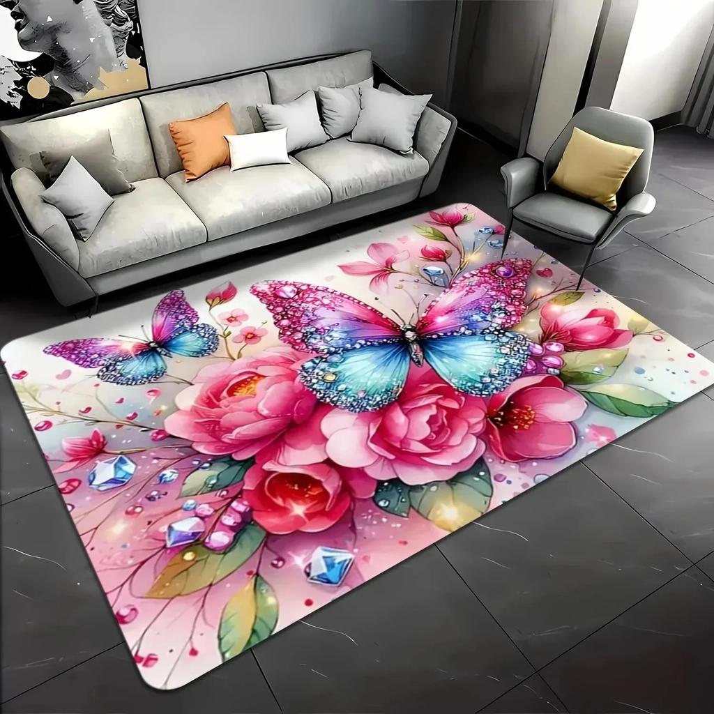 1PC Boat Kitchen Rugs Non-Slip Home Door Mats Pop design Bathroom Rugs Bath Mat Carpet for Home Sink Laundry Decor