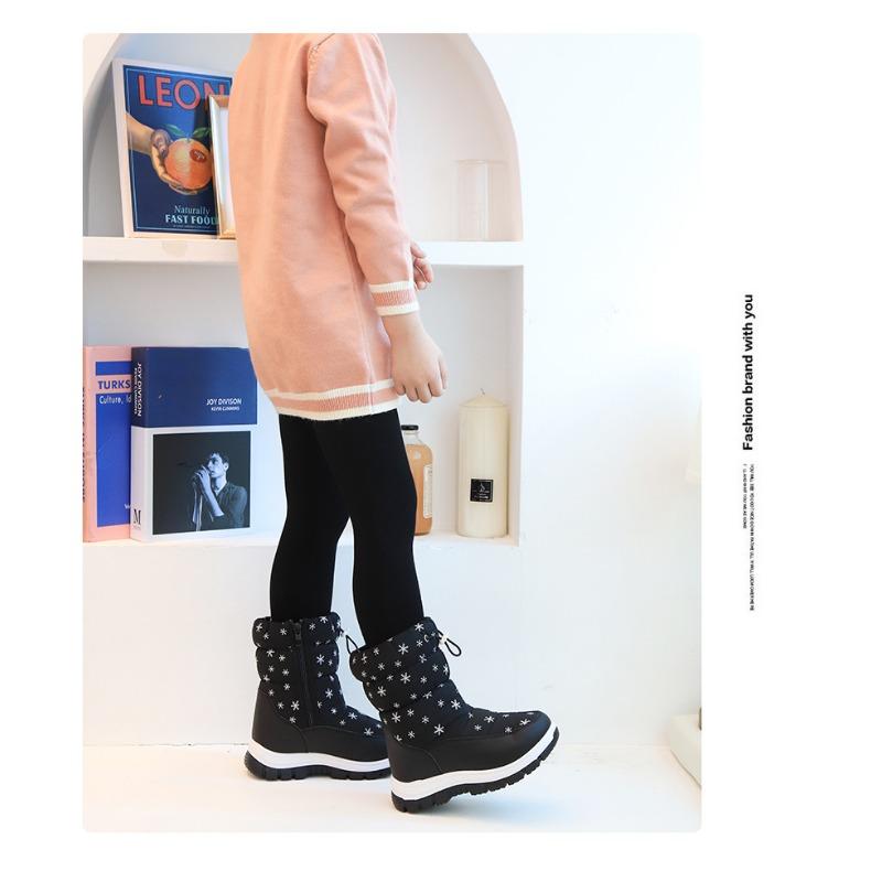 Детские зимние ботинки, импортные детские зимние ботинки, зимняя детская обувь, детские зимние ботинки для начальной школы, хлопковые ботинки для мальчиков