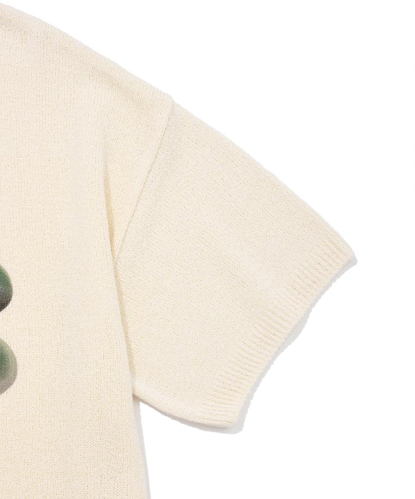 VISION STREETWEAR Vsw 3D Love Washable Knit Ivory